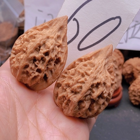 吊坠桃核39全品红缨枪高55