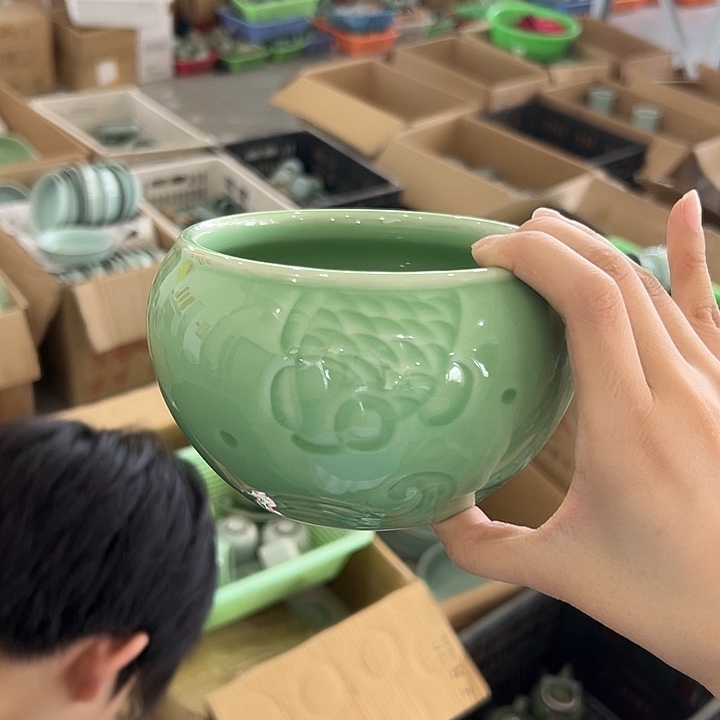 小米茶器龙泉青瓷