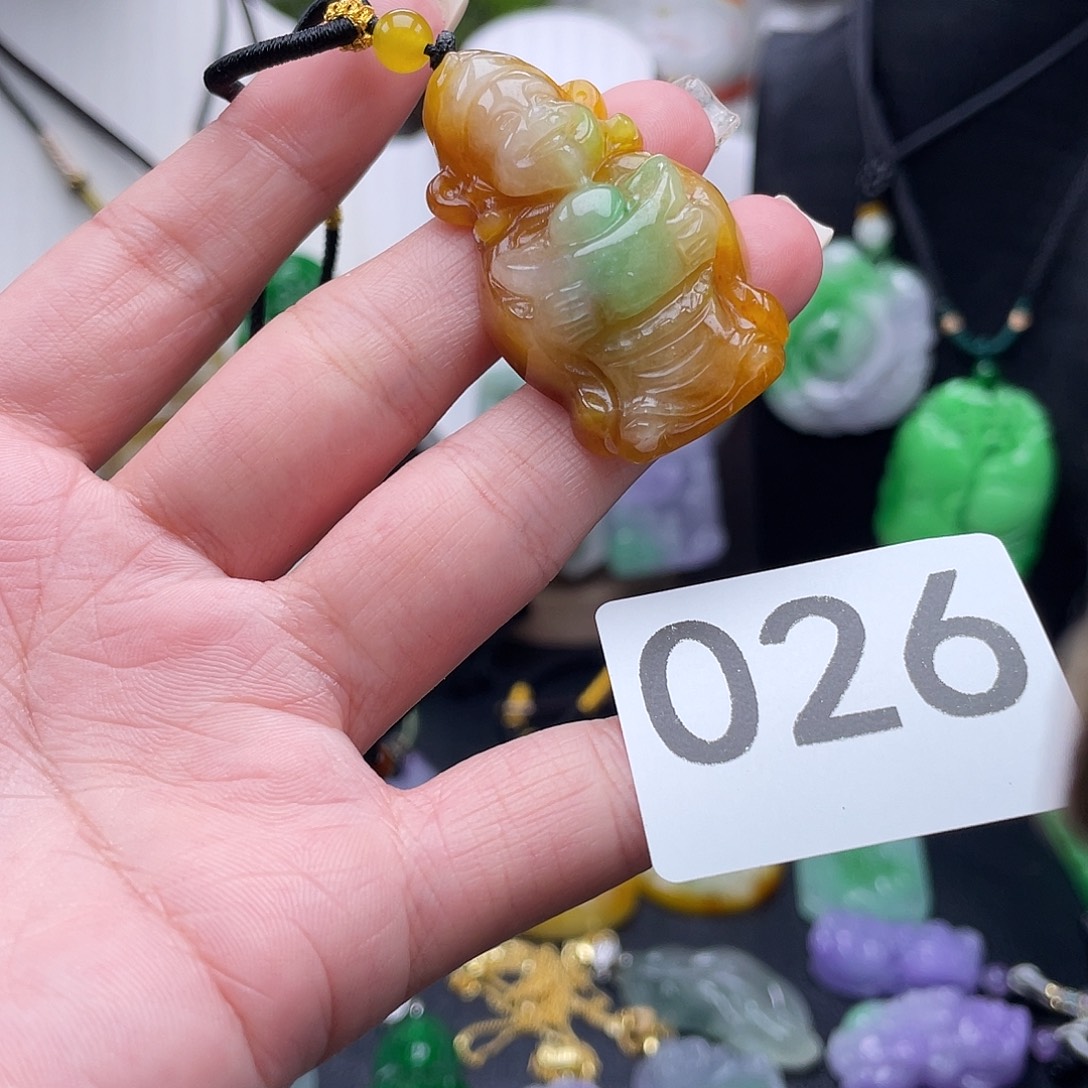 吊坠(赠链)未镶嵌翡翠