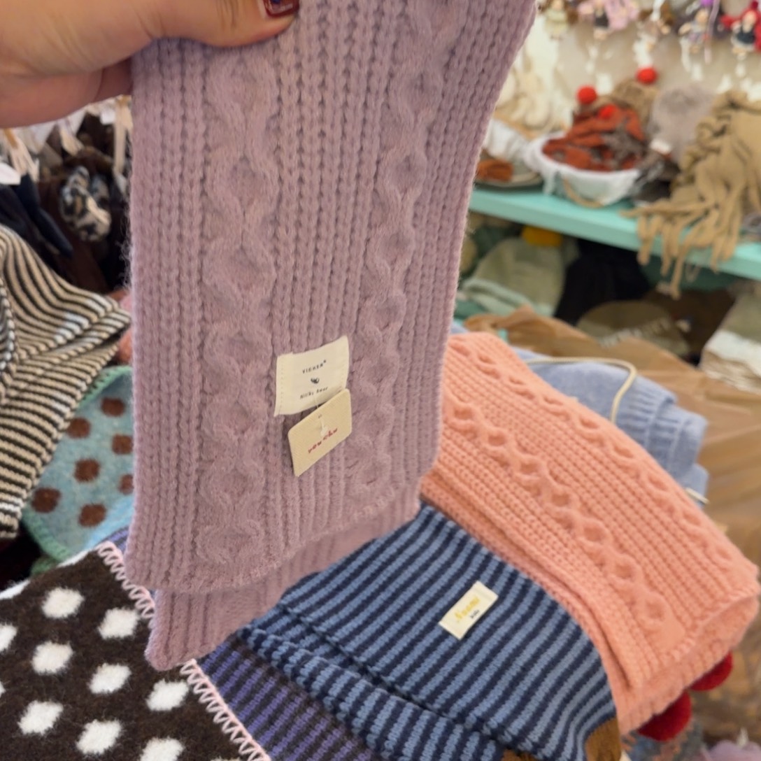 棉麻大馍馍推荐好看的围巾