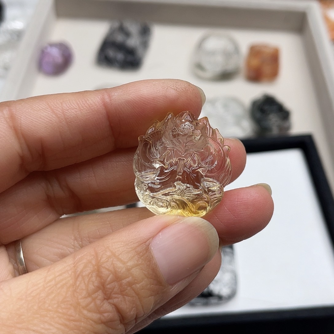 吊坠(不含链)未镶嵌水晶任**然