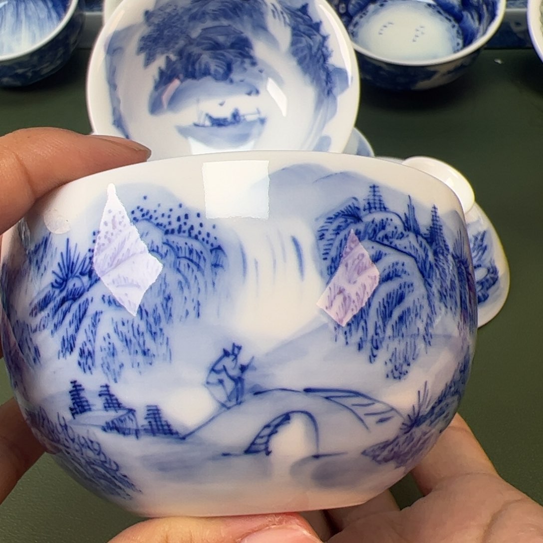 木木景德镇纯手工纯手绘茶具91