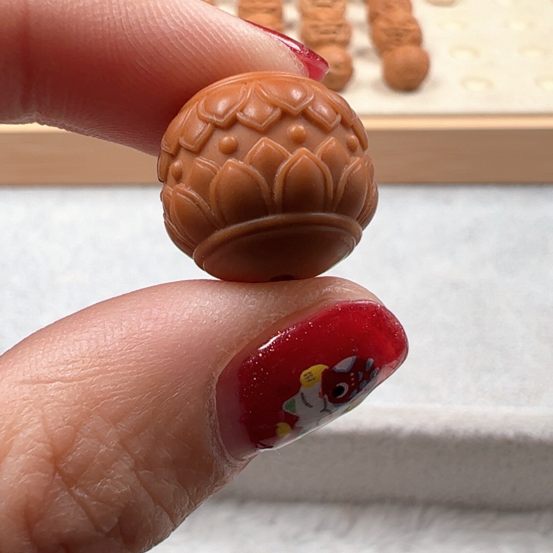 14号猴头雕刻莲花单子