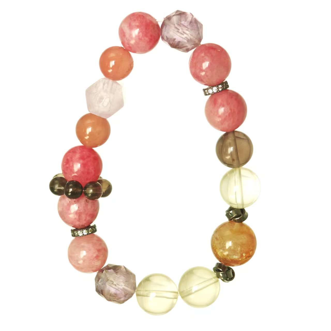 六合人缘水晶手串