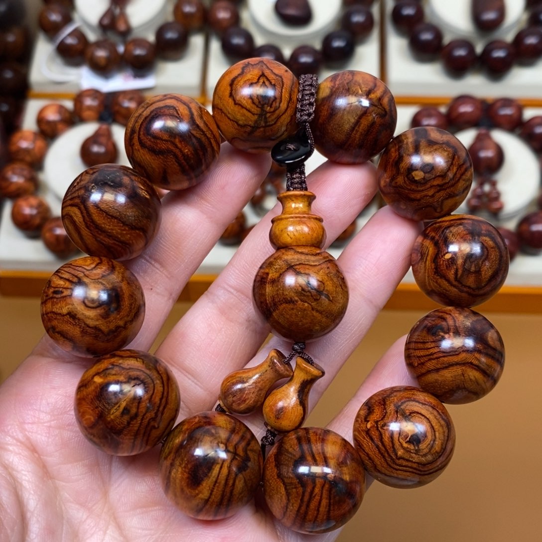 黄花梨/降香黄檀手串/手链海南黄花梨