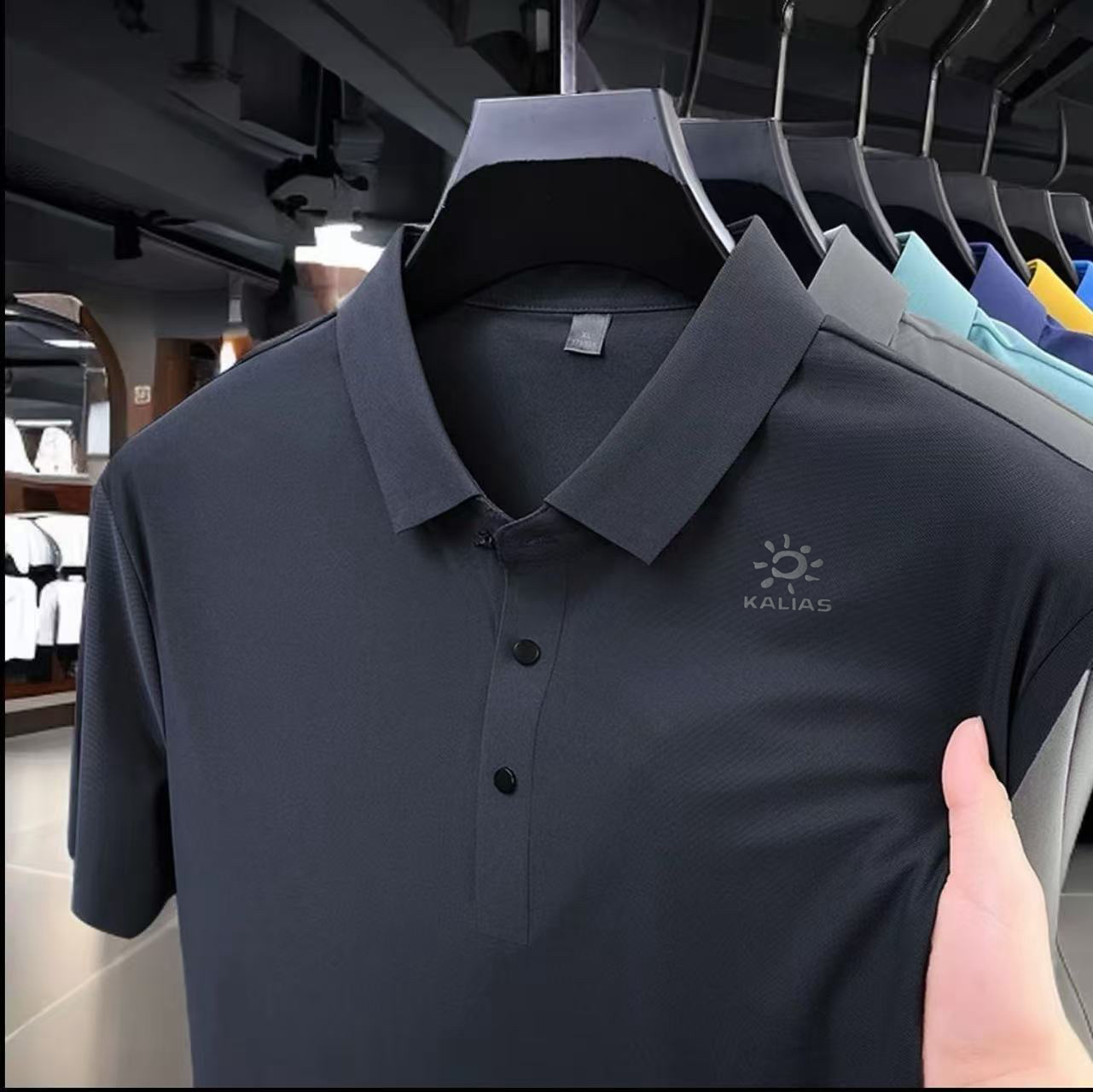  K  L S  25年新款 【POLO】半袖运动男士时尚休闲商务翻领户外