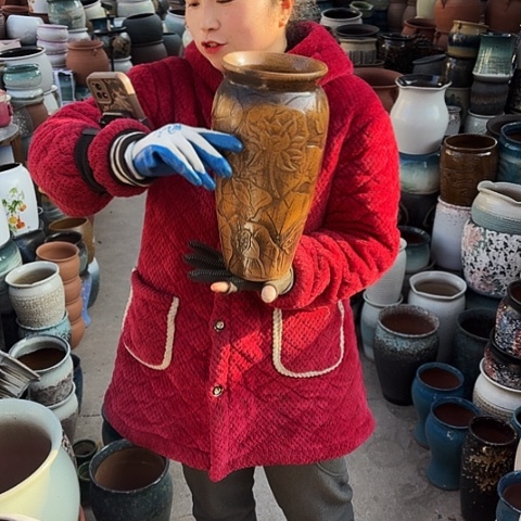 口15高31盆子盆子 