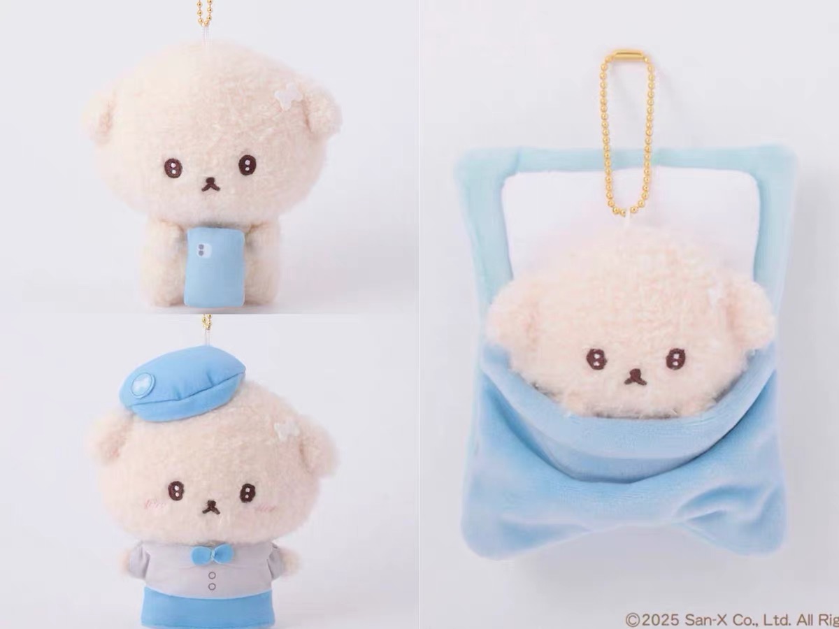 San-X意志薄弱小狗酱内向小狗毛绒挂件现货