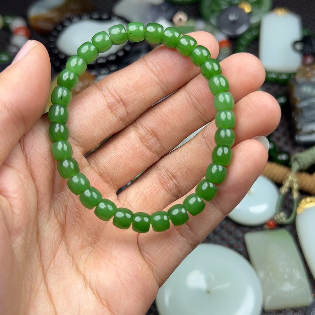 和田玉挂件未镶嵌手串