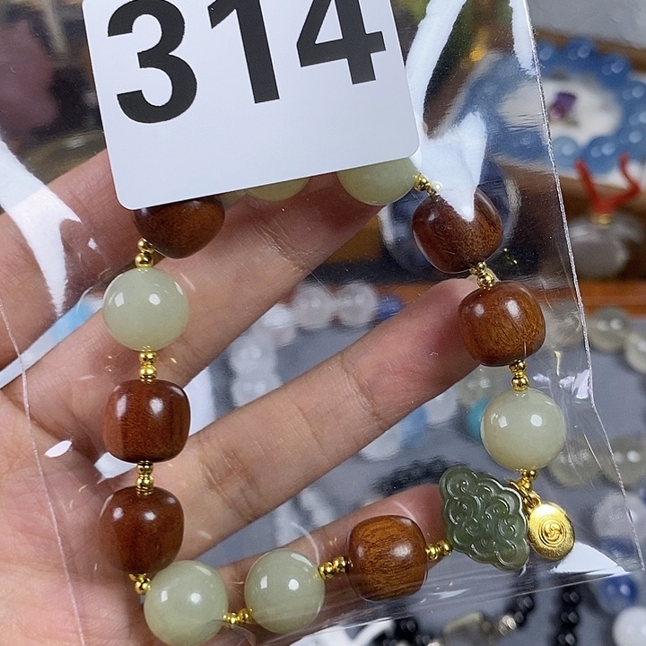 未镶嵌手链水晶一*