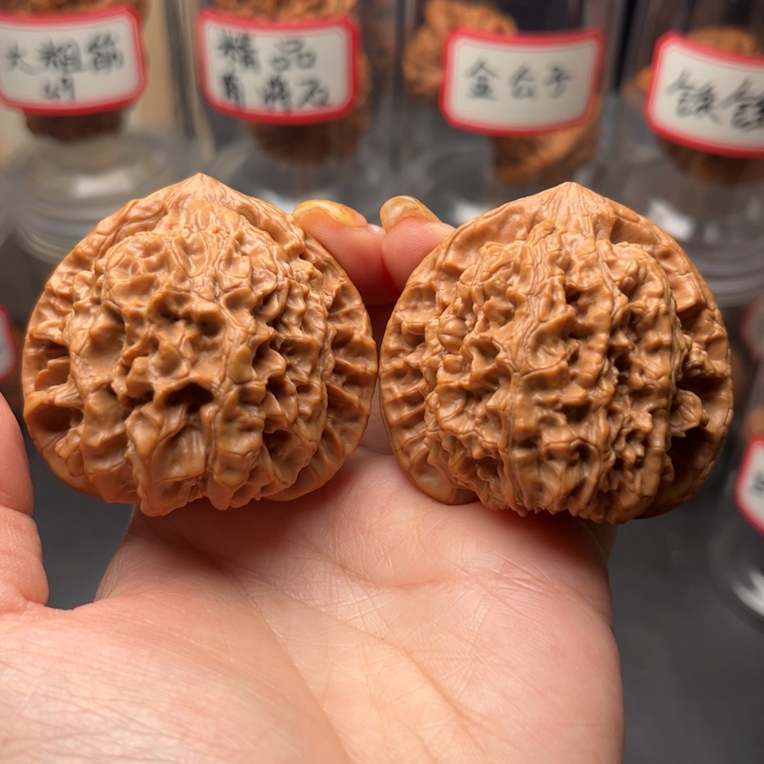 文玩核桃把件50大官帽