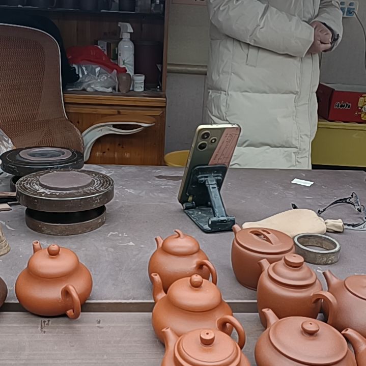 紫砂茶案八*鱼闪大汉瓦