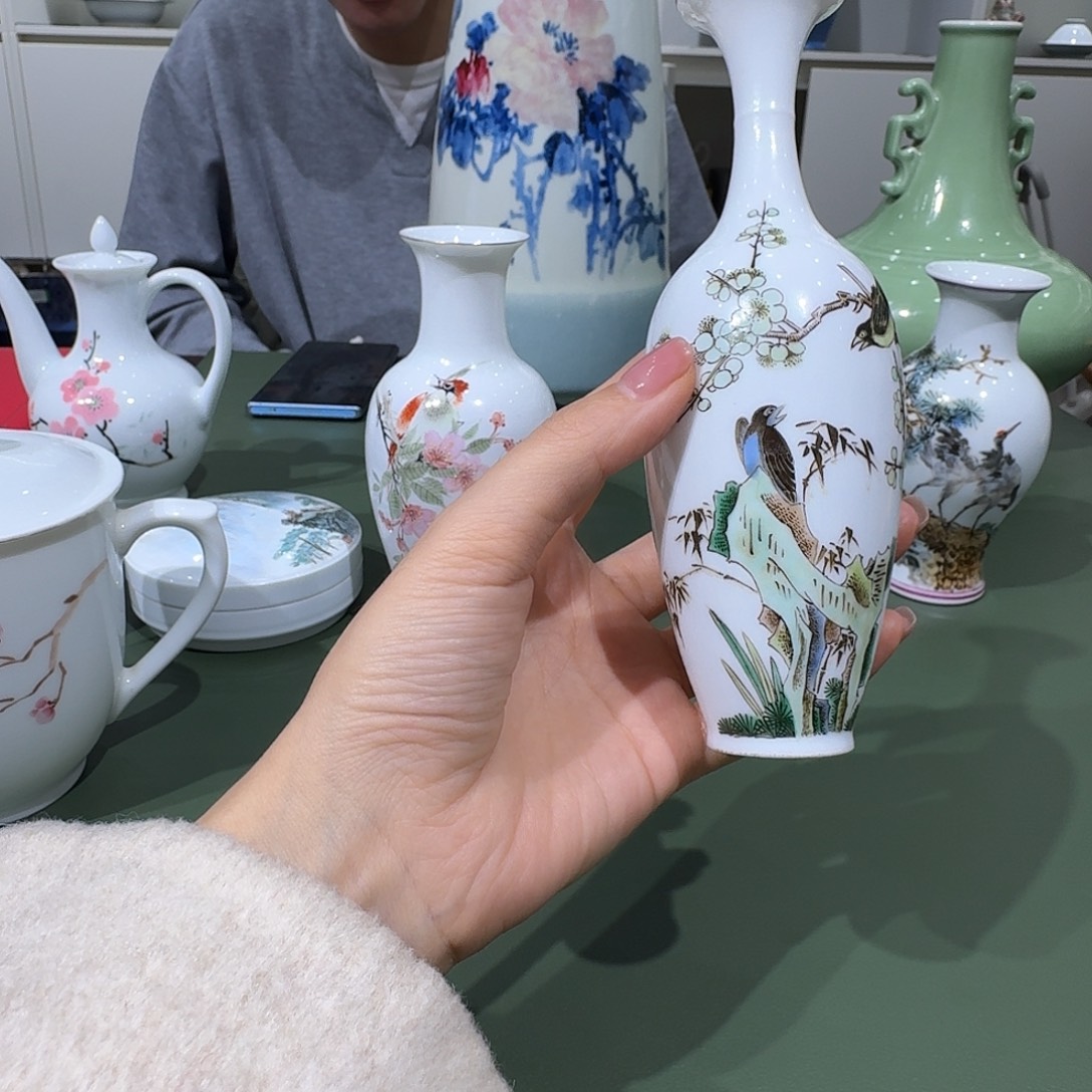 工***匠摆件陶景德镇陶瓷。。。。。。