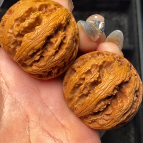 文玩核桃吊坠秦岭山脉核桃