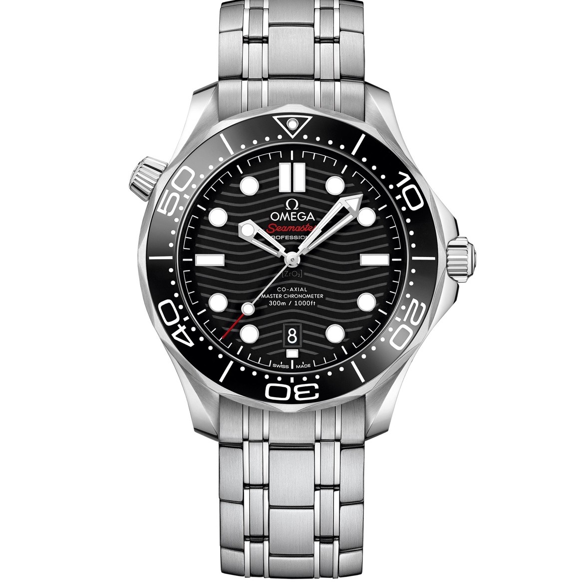 99新 Omega/欧米茄 黑色陶瓷圈海马300机械潜水腕表42MM自动腕表