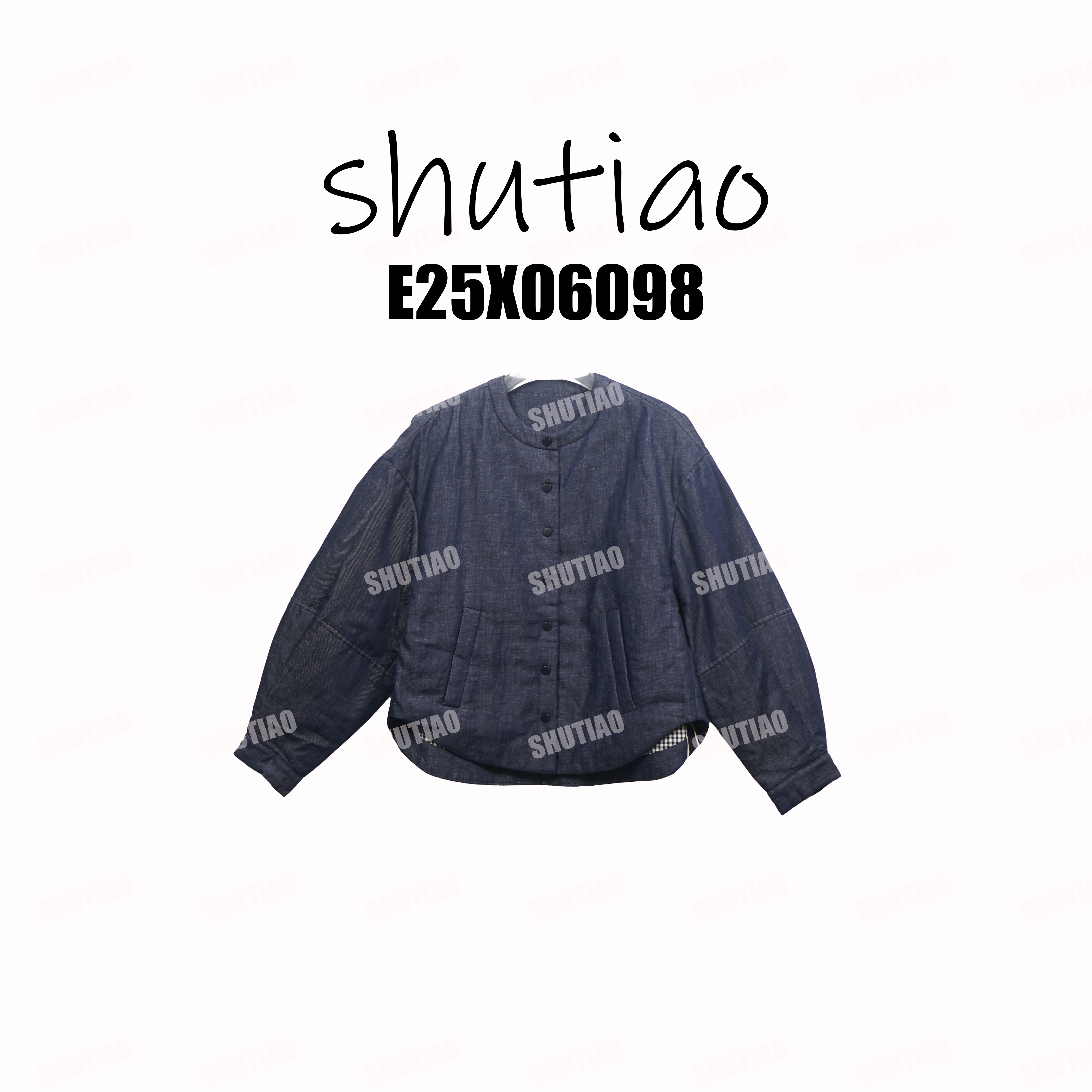 【SHUTIAO】2025冬季：新款小众设计款外套E25X06098