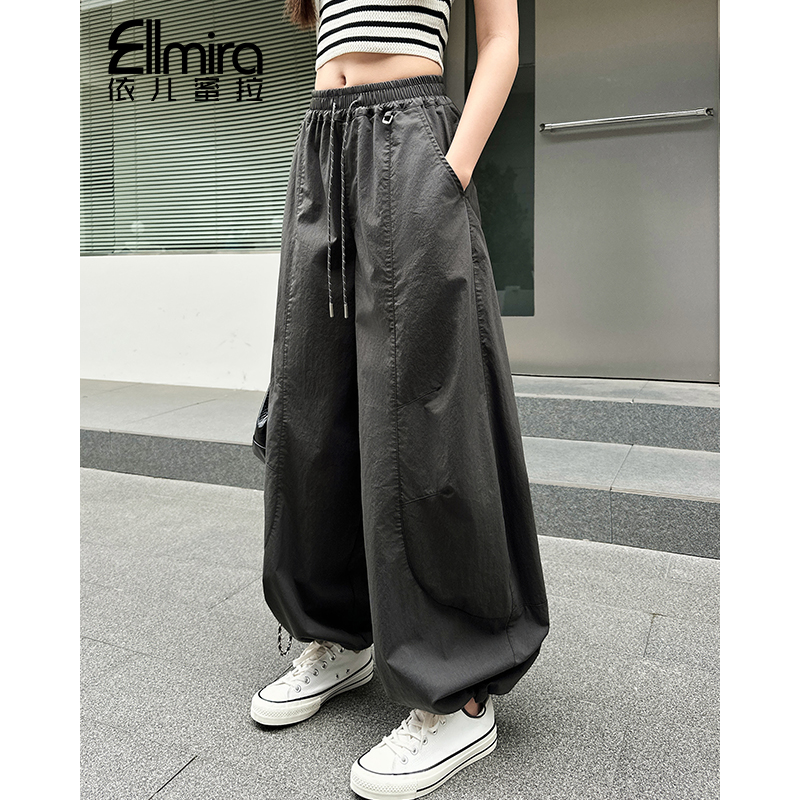 9304女童儿童灯笼裤夏装宽松阔腿裤休闲2025新款洋气薄款