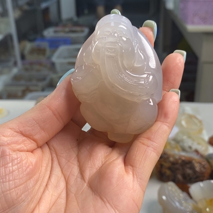 玛瑙/玉髓未镶嵌吊坠(不含链)