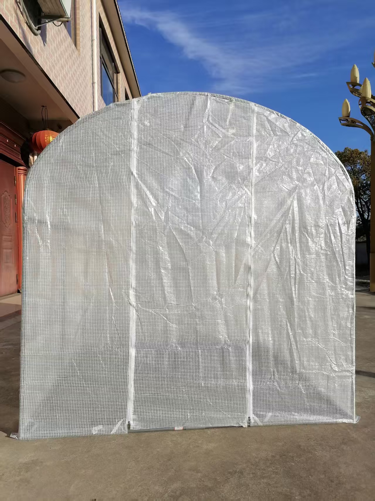 家用多用途温室大棚骨架花房暖房可用于养花种植养殖遮阳挡雨塑料