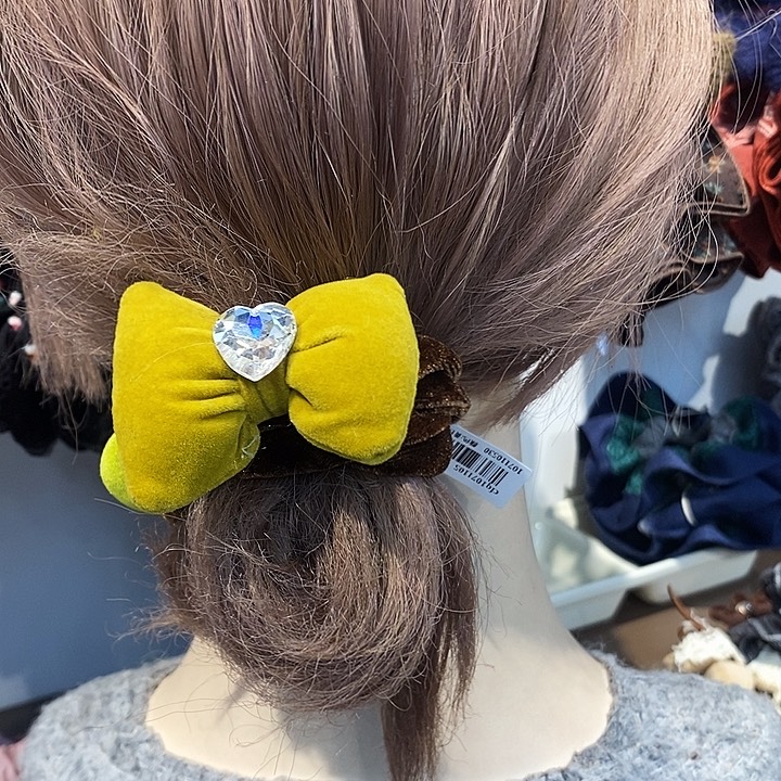 布艺铁合金蝴蝶结发绳