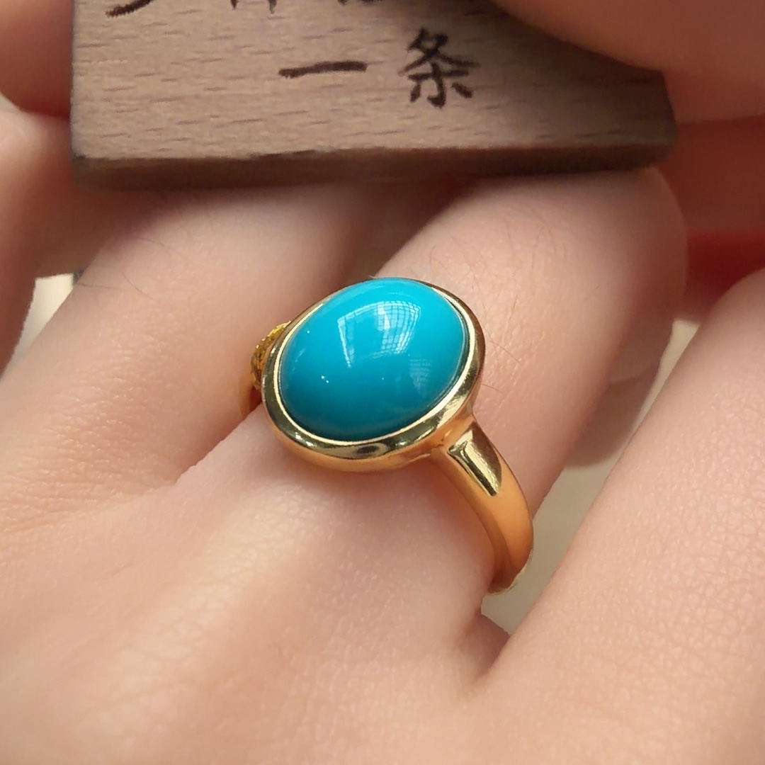 绿松石银S925镶嵌颈饰