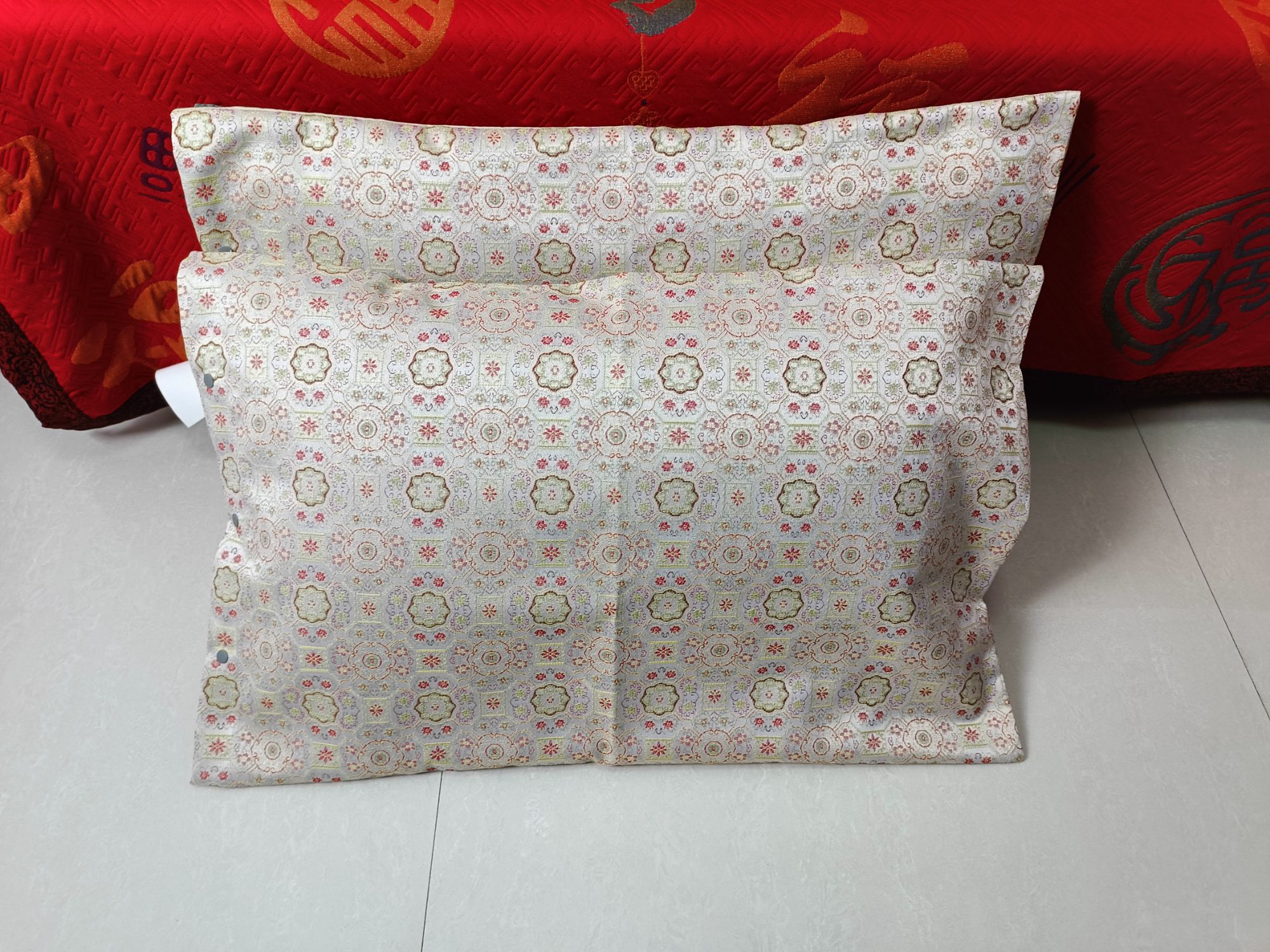 枕套枕头套-宋锦-48*74一对两条