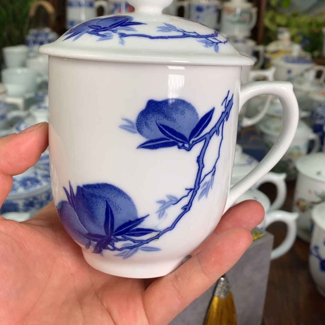 景德镇陶瓷高温办公杯