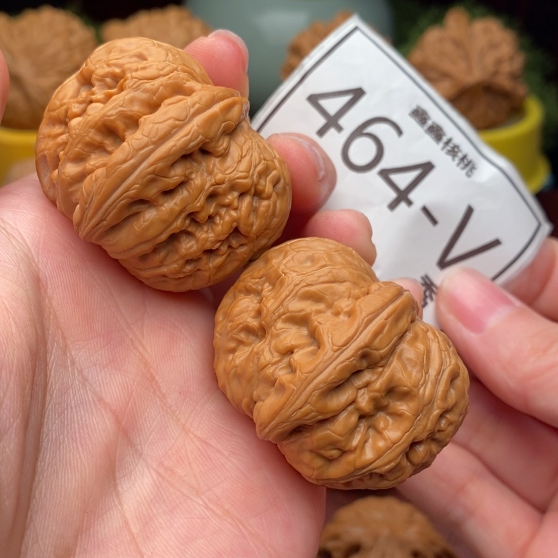 文玩核桃把件元宝41