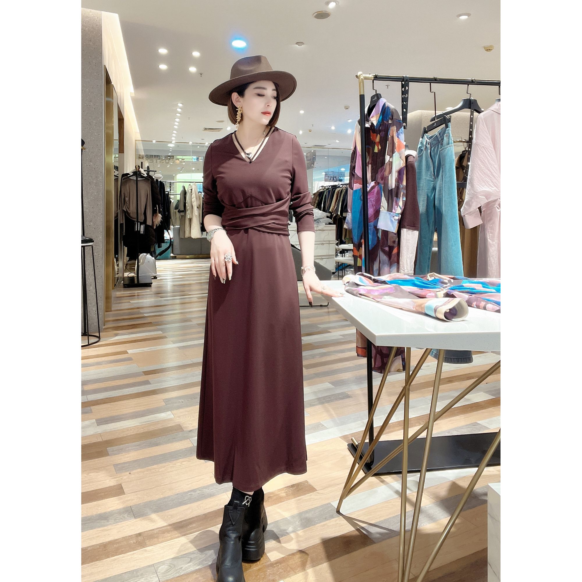 意大利设计师品牌潮牌女装连衣裙2F1L94028