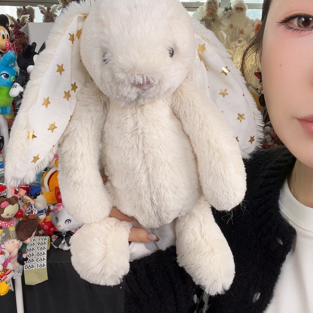 记***李毛绒460号星星耳朵兔子