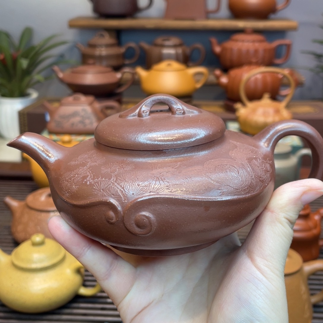 紫砂茶壶玉紫砂壶