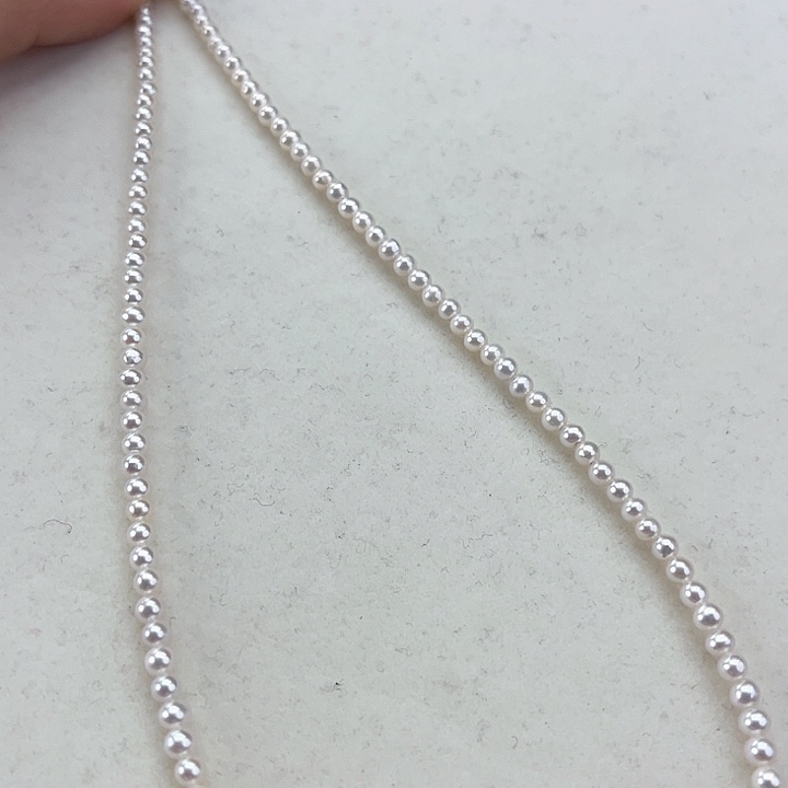 淡水珍珠颈饰银S925镶嵌3➕炫彩