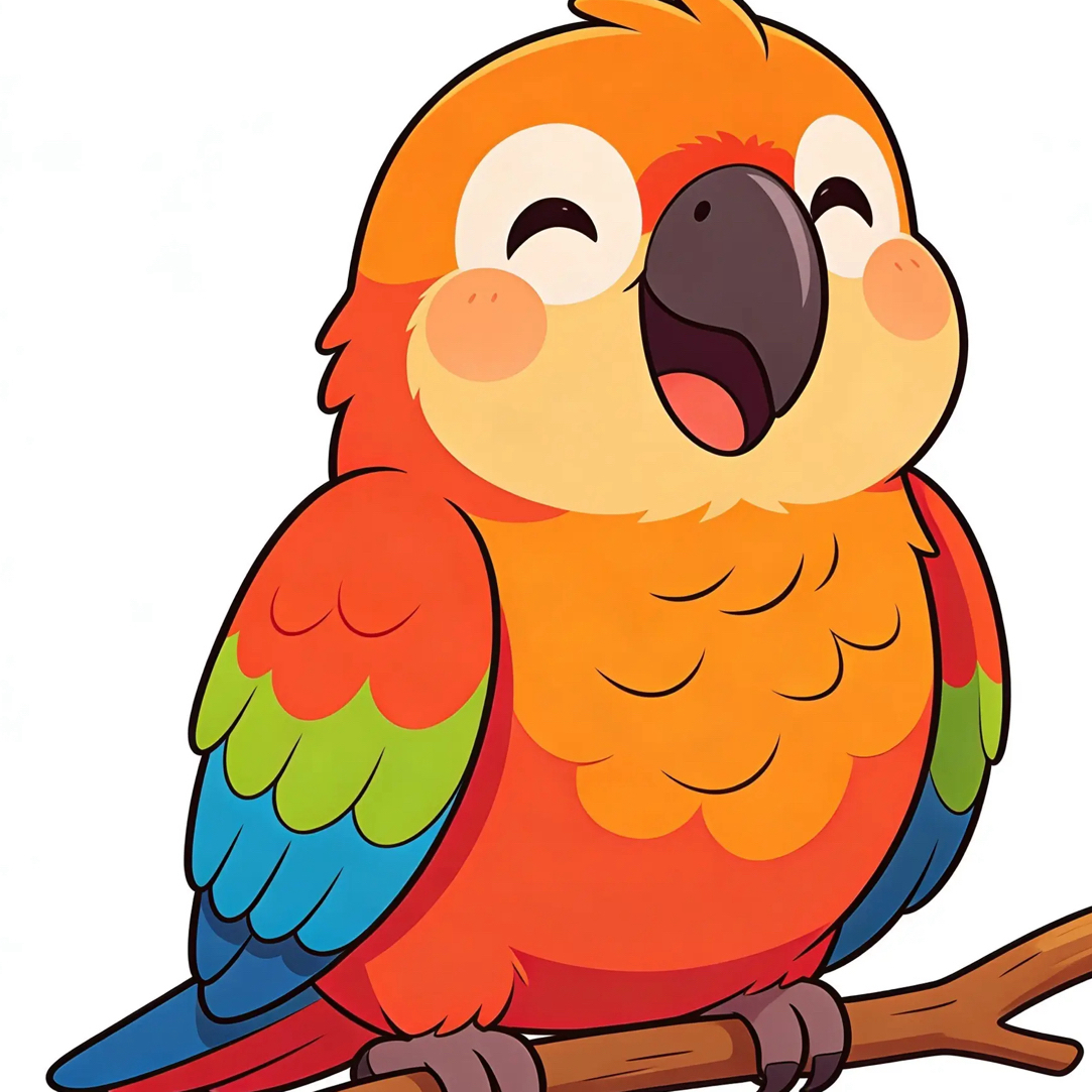 亲人手养可学舌幼鸟鹦鹉活体顺丰直播间一物一拍