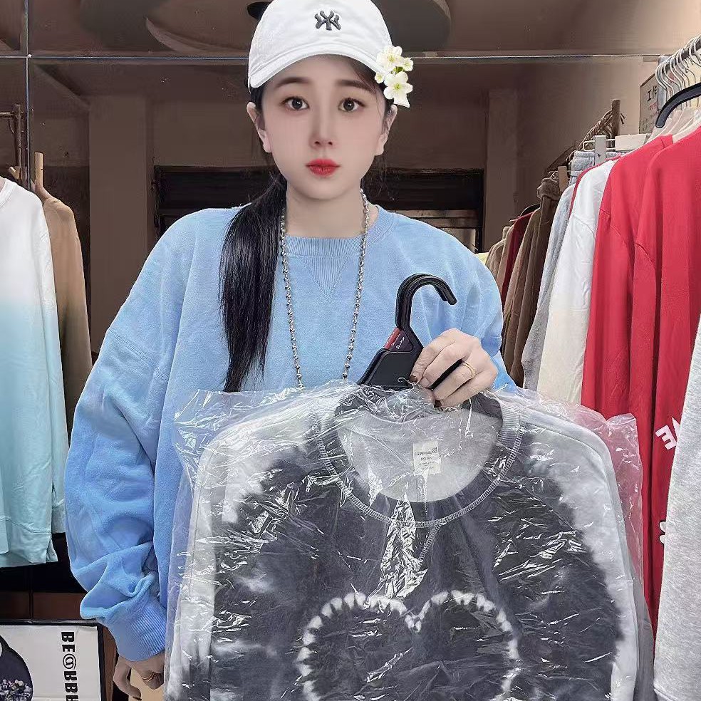 外贸高品质情侣款休闲卫衣男女同款多色166