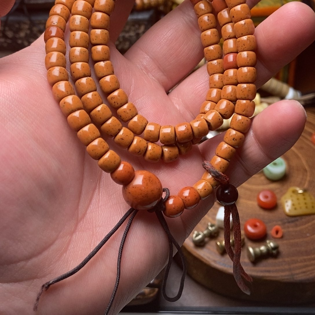 琉璃颈饰风****人藏传精品小元素的话