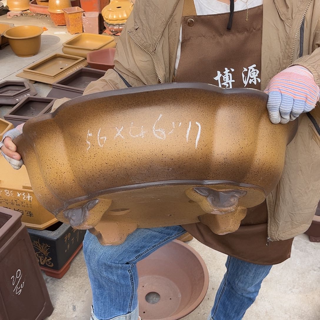 紫砂花盆盆景艺术