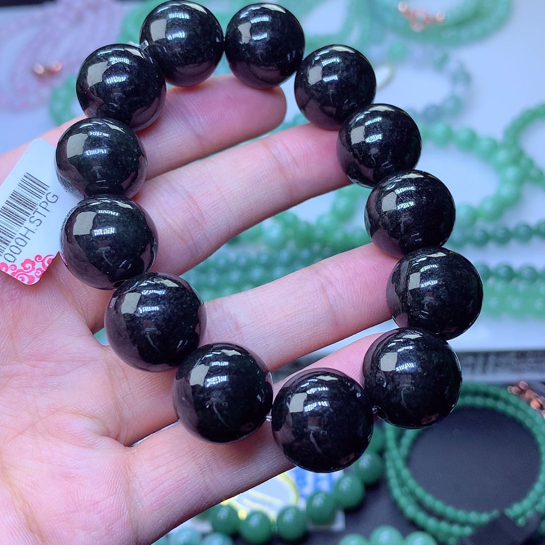 翡翠未镶嵌毛衣链