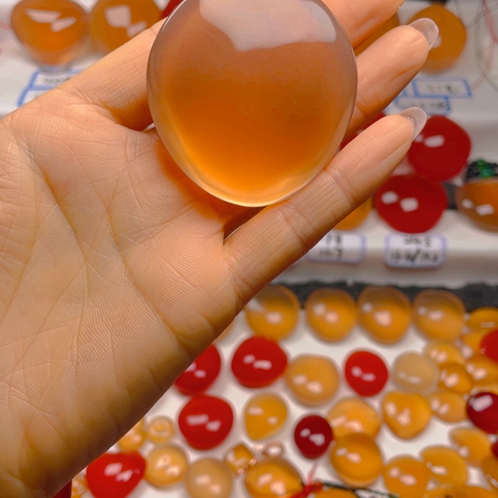 洗***尘桃木保质保量青鱼石吊坠