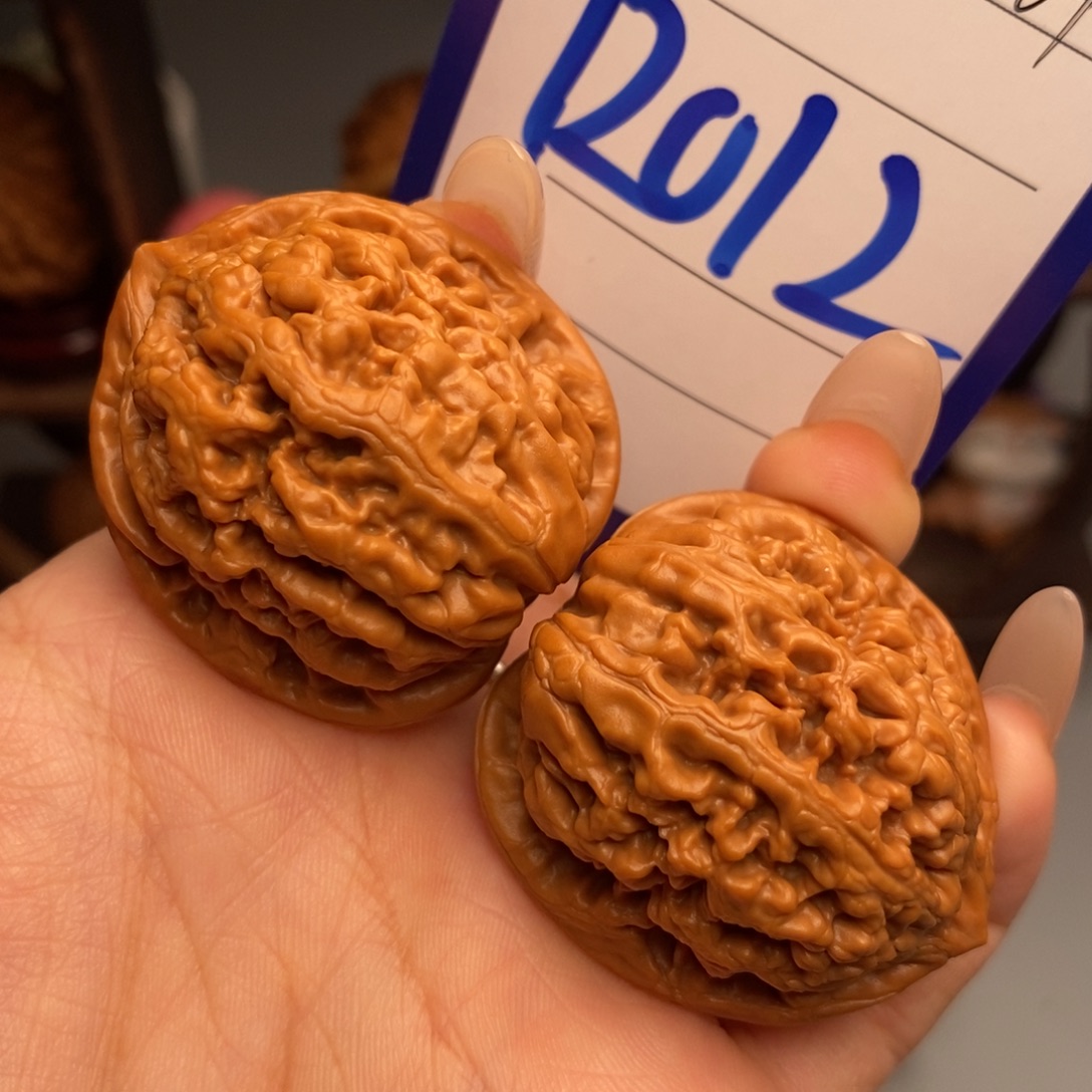 文玩核桃吊坠凤凰台36