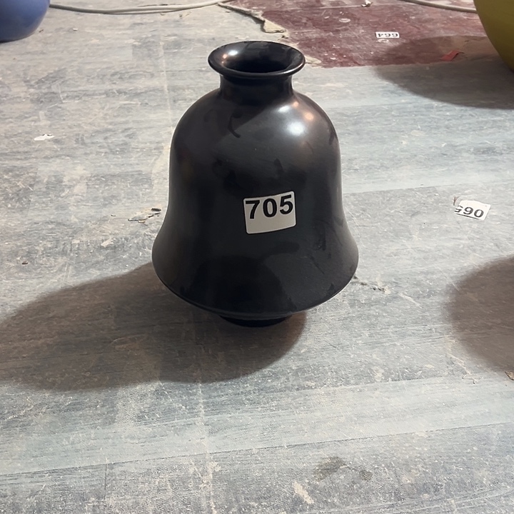 花瓶白泥高25口5。705
