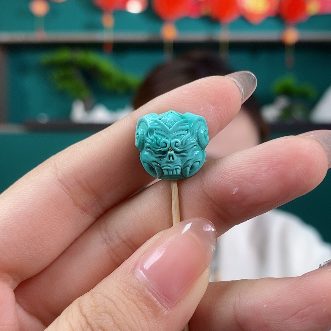 绿松石珠宝奇石未镶嵌