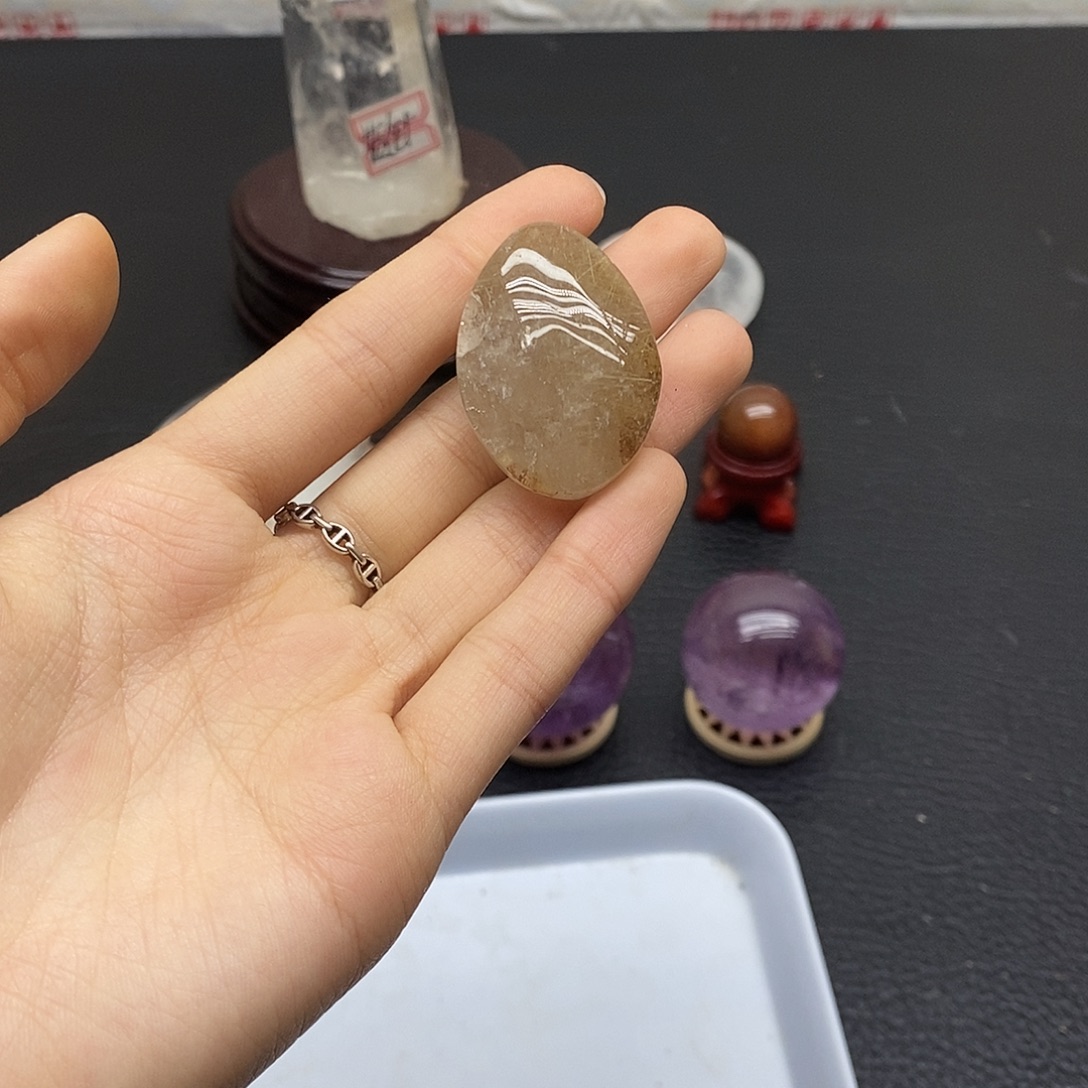 未镶嵌珠宝半成品水晶386水晶石