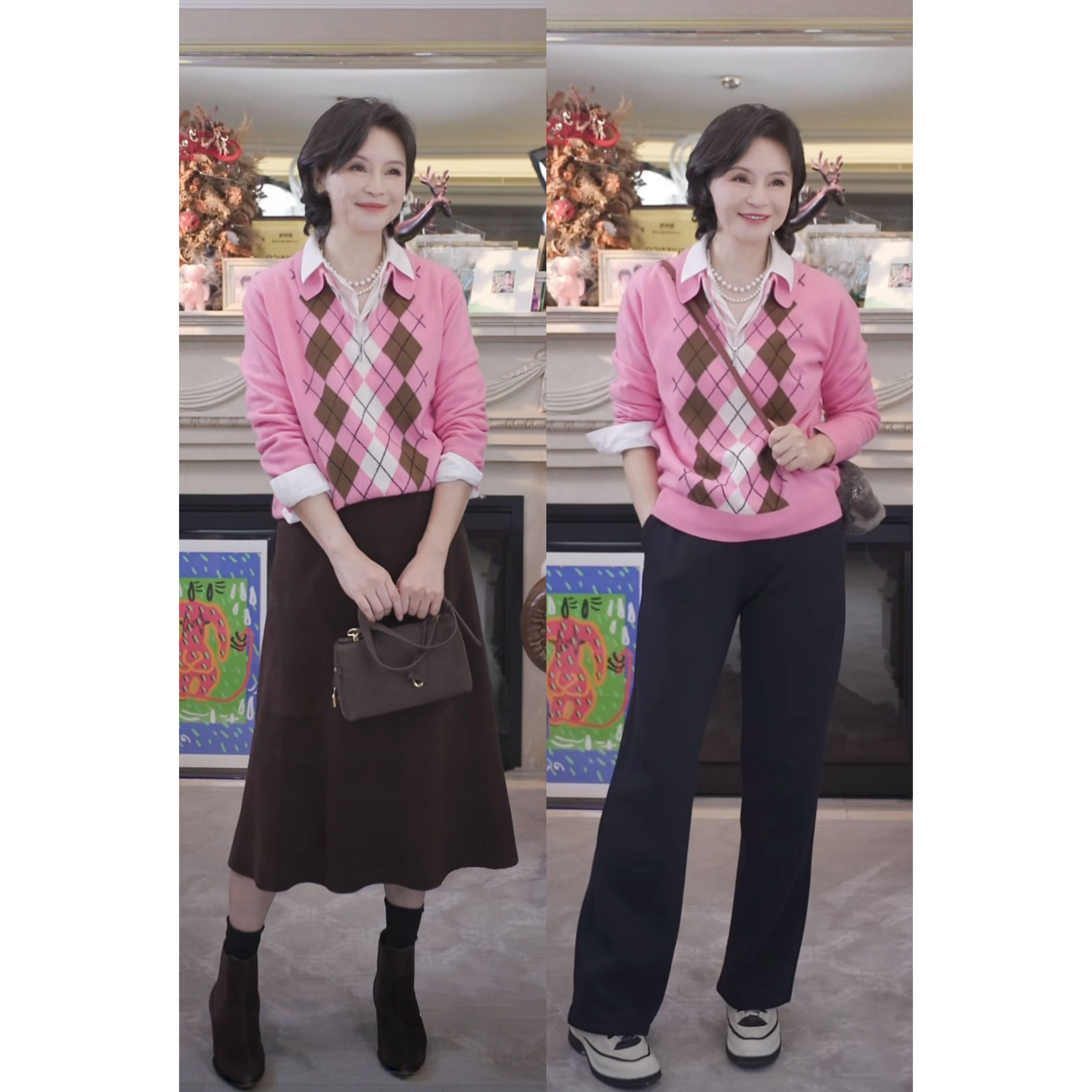 我是摩羯 春回大地 意大利C家羊绒羊毛德国STOLL机秋冬毛衫