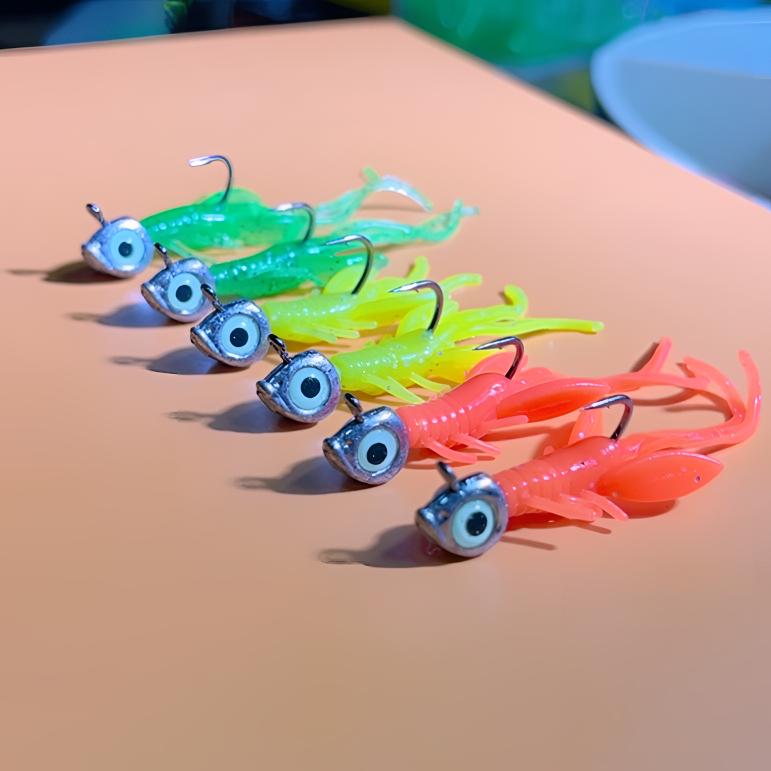 小跳跳铅头钩黑坑鲈鱼鳜鱼翘嘴虹鳟