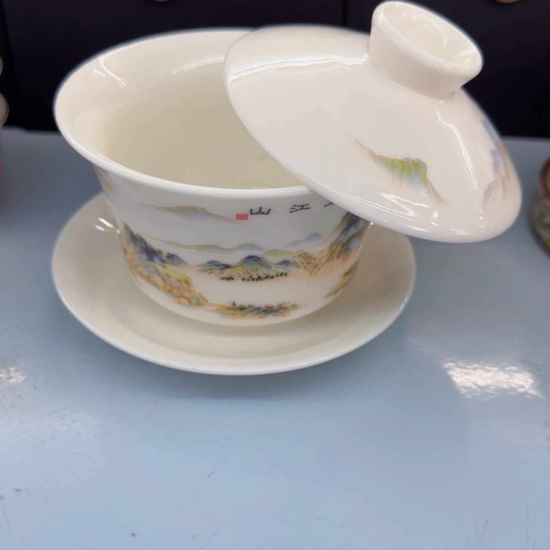 这些盖碗真好看！！！