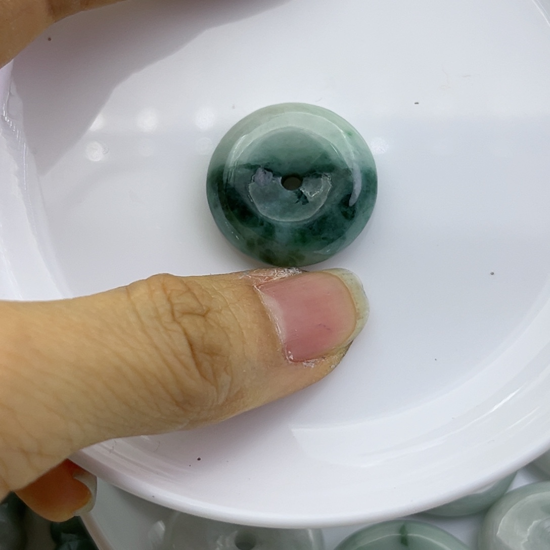 翡翠散珠天然缅甸翡翠A货