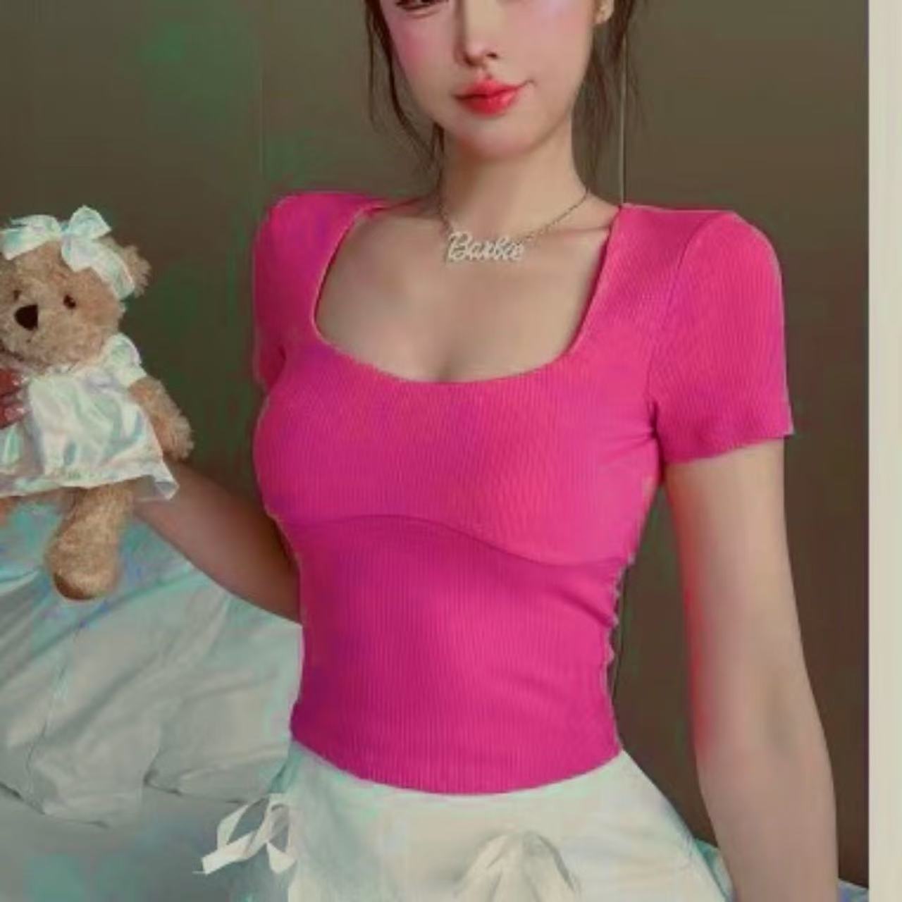 【意法-潮搭T•N】NN821-时尚女装设计感T恤百搭