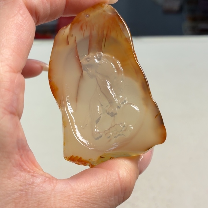 玛瑙/玉髓未镶嵌吊坠(不含链)