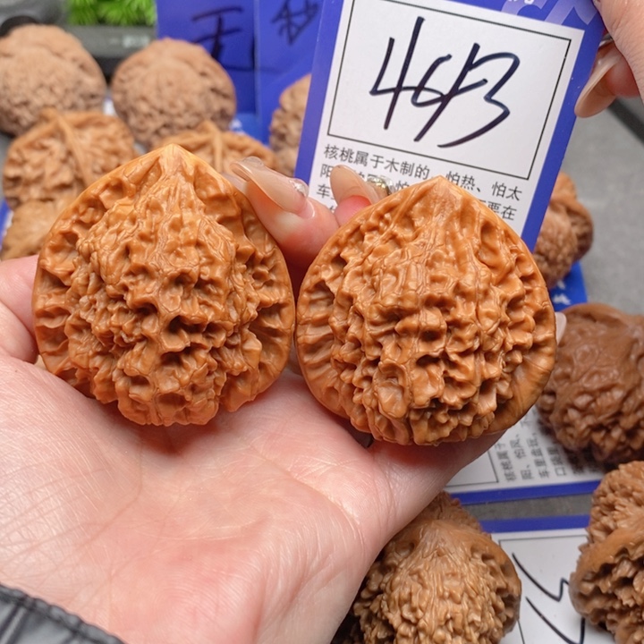 把件桃核47官帽443