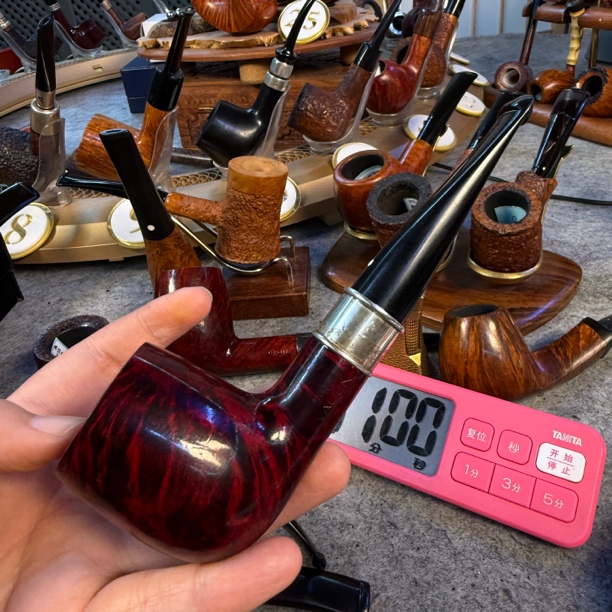 老烟斗德国画画石楠木烟斗